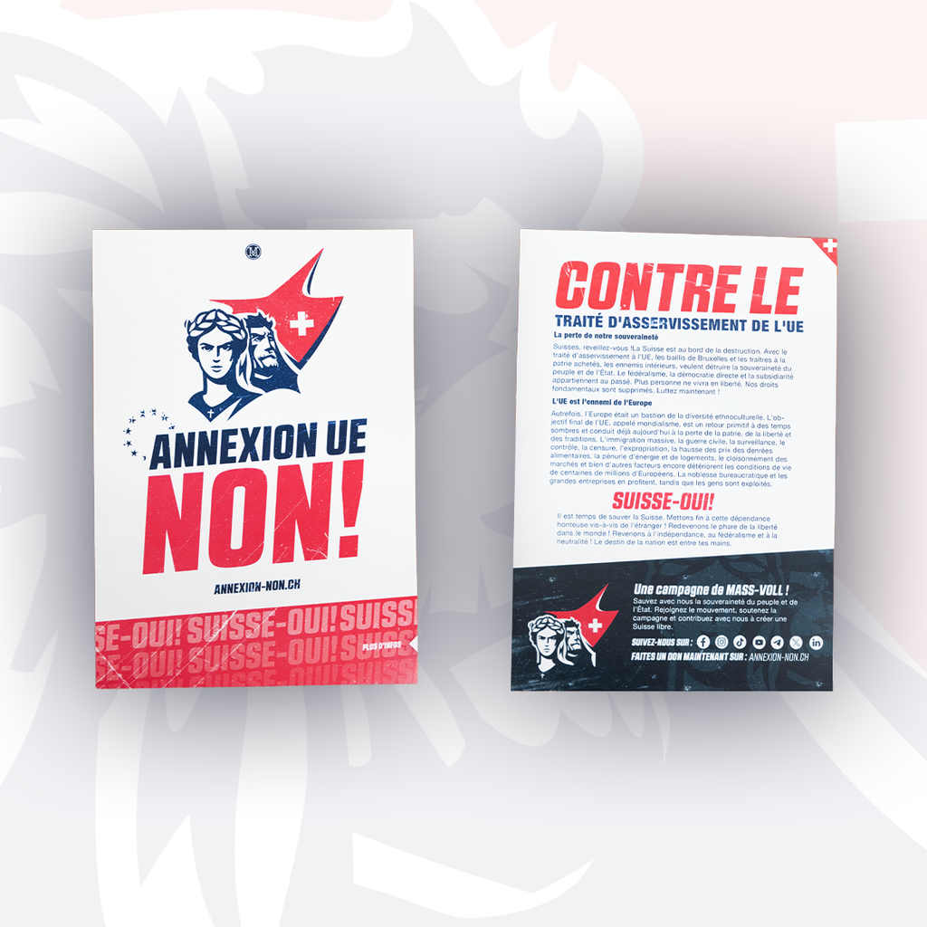 NO ALL’ADESIONE ALL’UE! – Volantino
