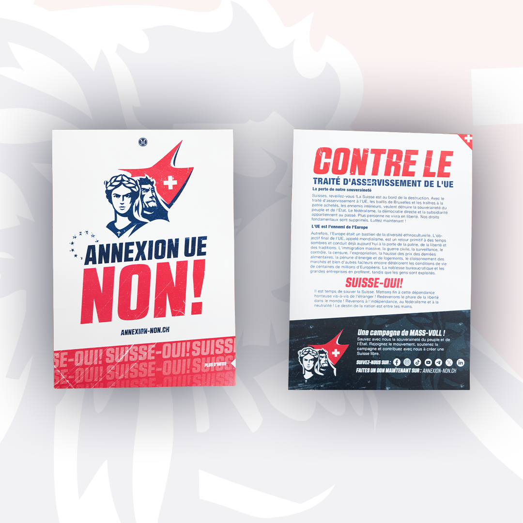NO ALL’ADESIONE ALL’UE! – Volantino