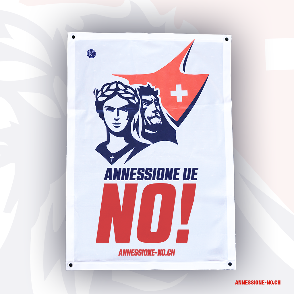 EU-Anschluss NEIN! - Flagge