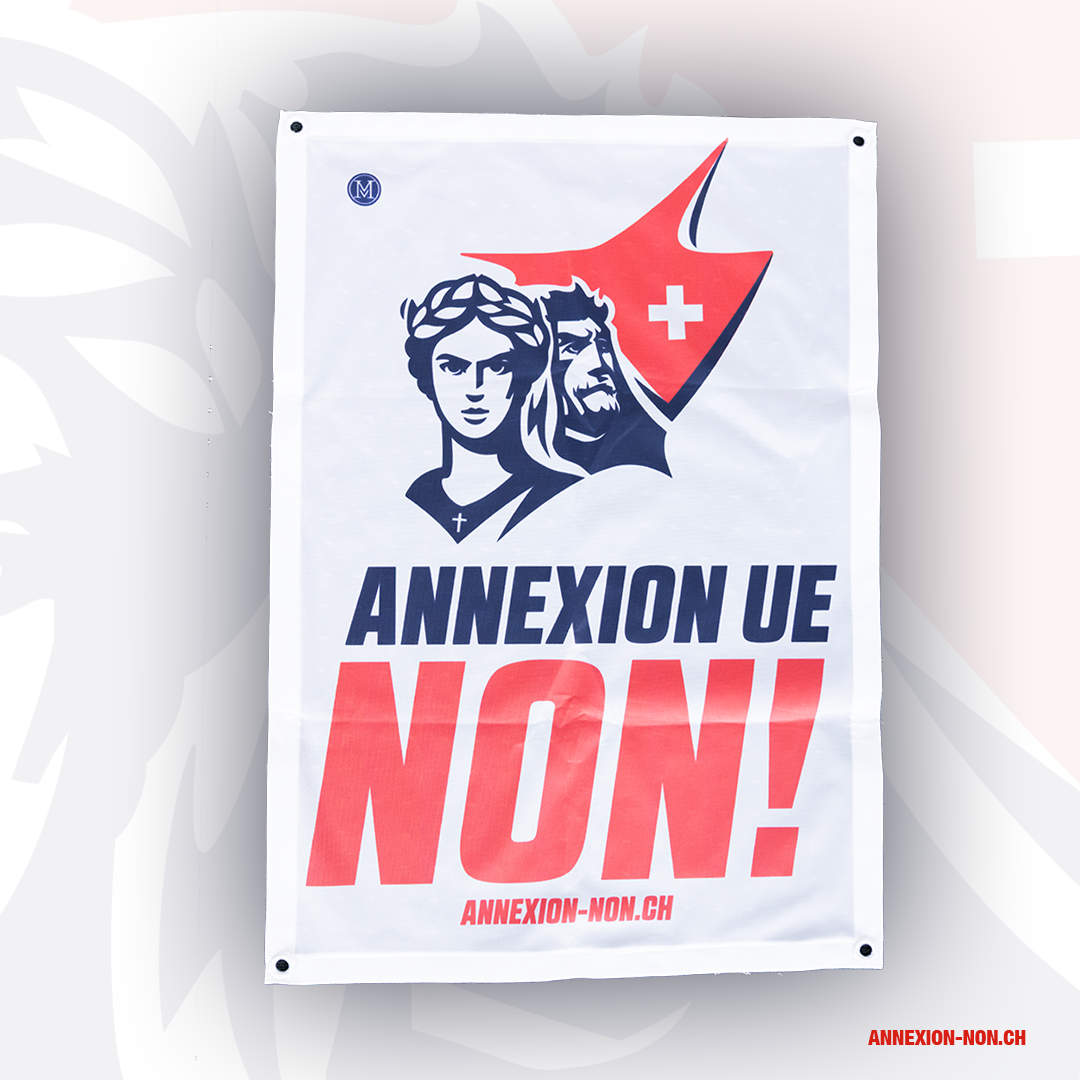 EU-Anschluss NEIN! - Flagge