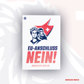 EU-Anschluss NEIN! - Kleber