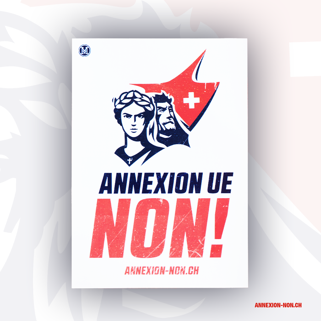 EU-Anschluss NEIN! - Kleber