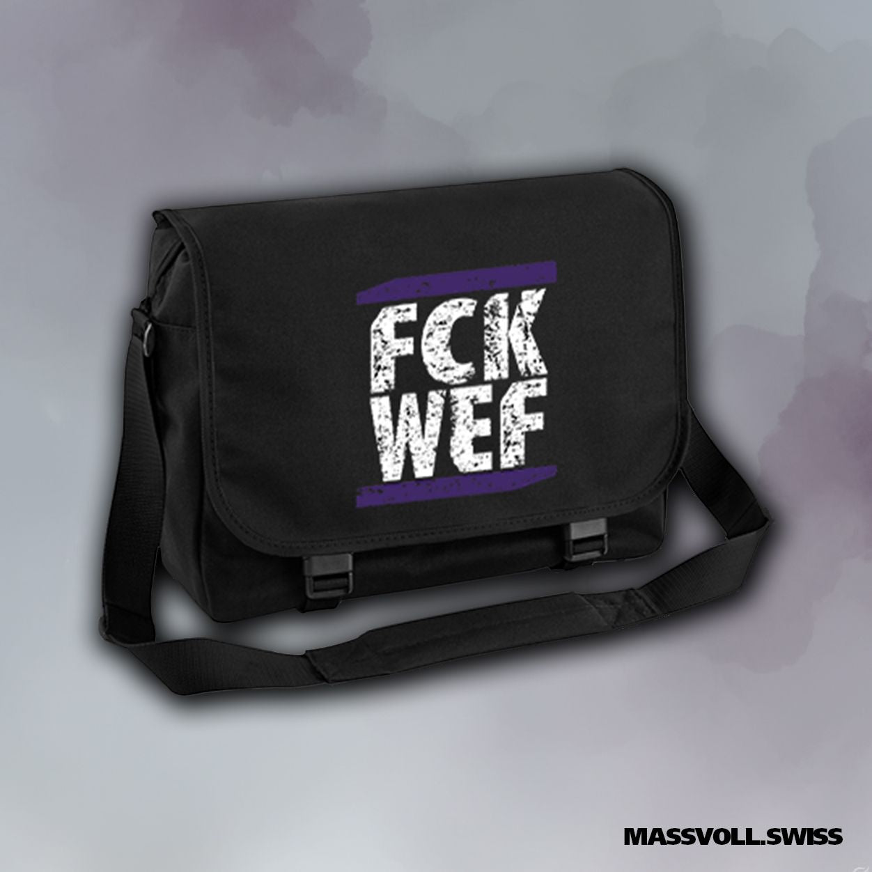 FCK WEF – Messenger Bag