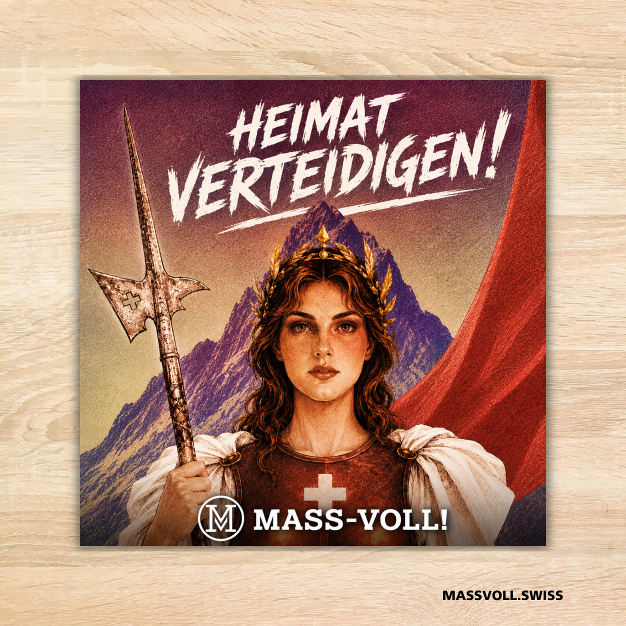 HEIMAT-VERTEIDIGEN!-Kleber