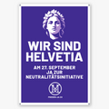 Neutralität: JA! - Fahne A1