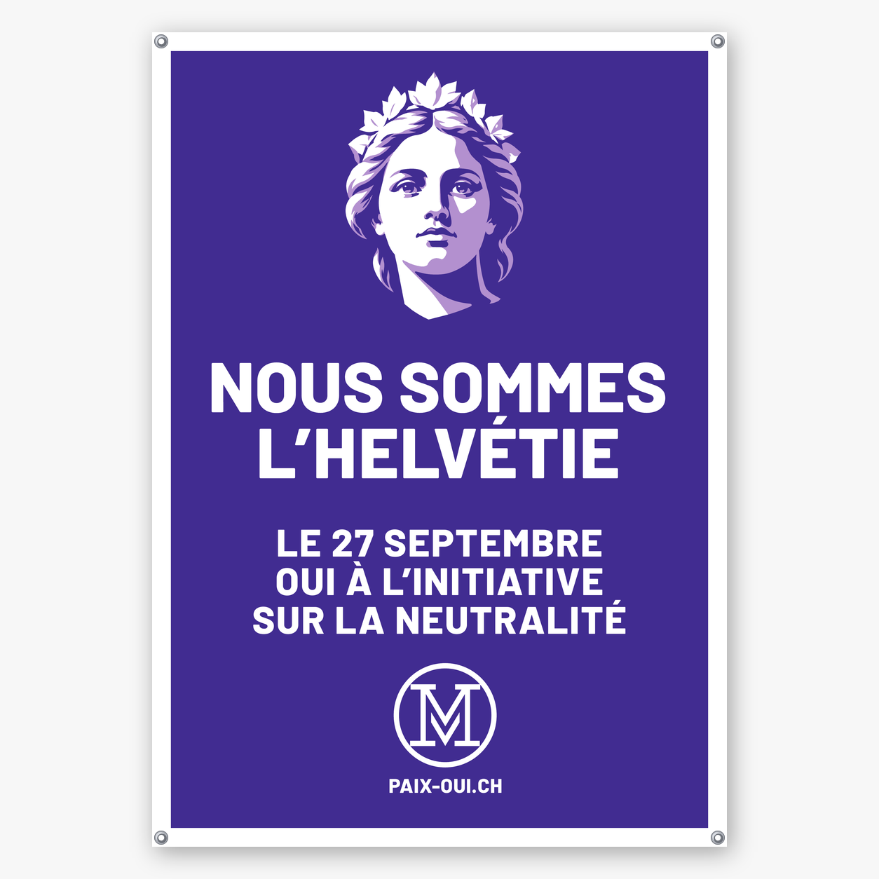 Neutralité: OUI! - Drapeau A1