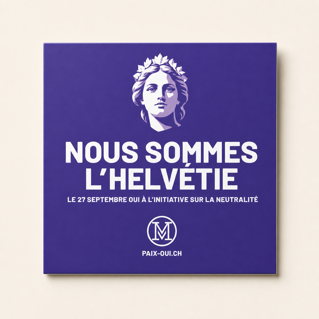 Neutralité: OUI! - Autocollant