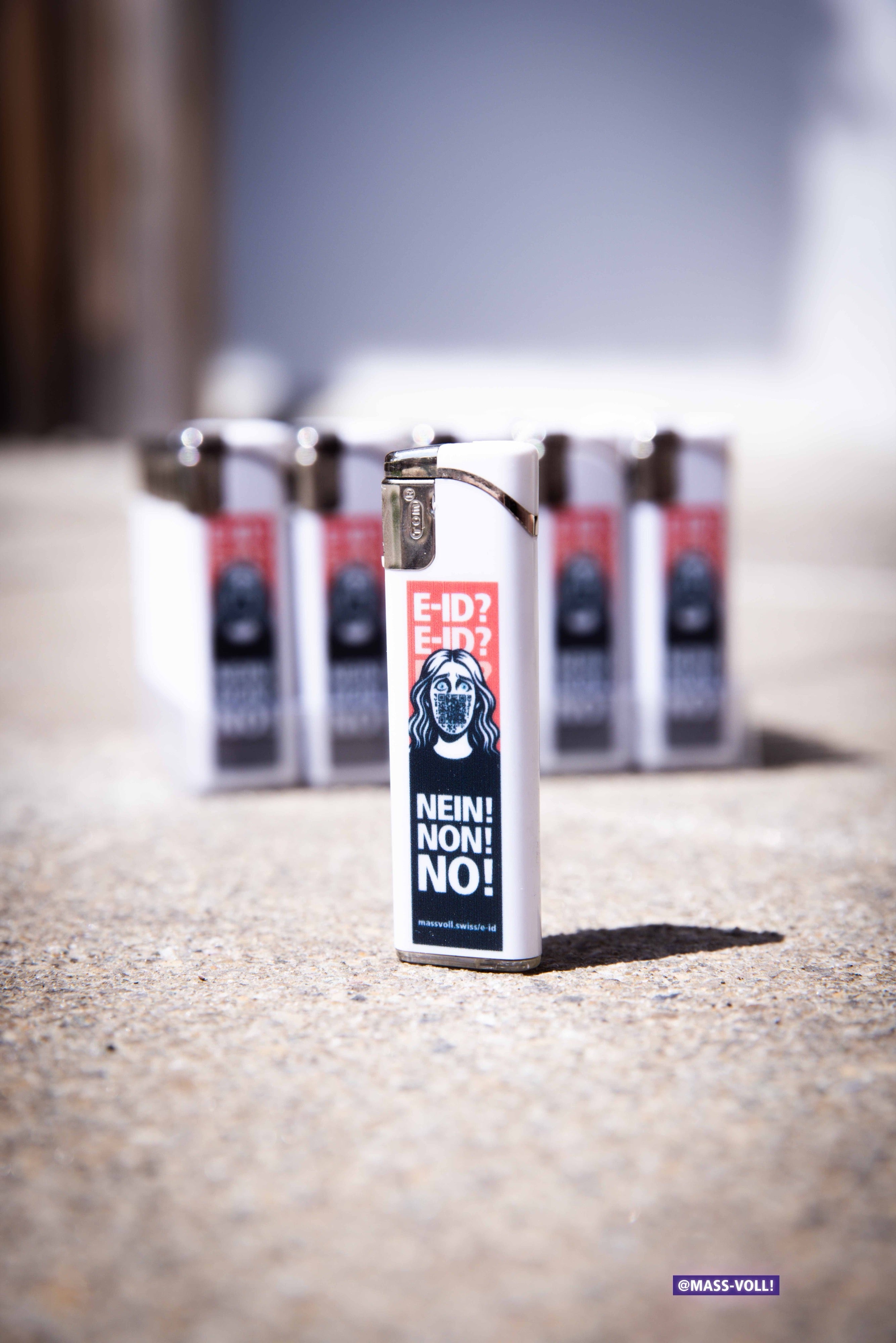 E-ID: NEIN! – Accendino D/F/I