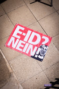 E-ID: NEIN! – Bandiera da balcone tedesca